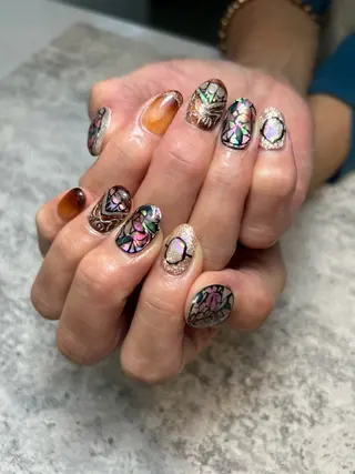 ネイル ネイルサロンmuumii所属・東十条muumii ネイルまつ毛のネイルデザイン