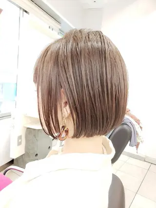ショート カラー ボブ・ロブ　福田 泰久✂️✨のヘアスタイル