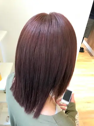 ミディアム カラー ショート×カラー 🦊堀米早紀【荻窪】のヘアスタイル