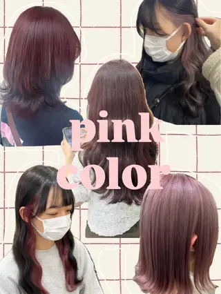 カラー ayane 🩵のヘアスタイル