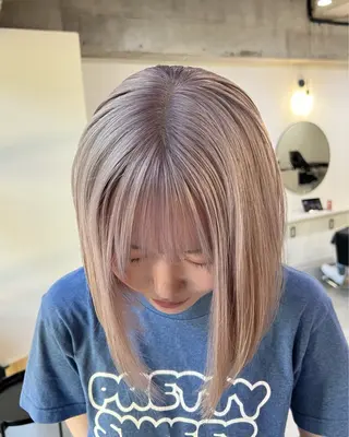 ショート カラー LA KING KYOTO所属・レイヤーカット/ miranのヘアスタイル