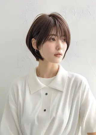 ショート nex the salon coall所属・🫧似合わせショート イシダ🫧のヘアスタイル