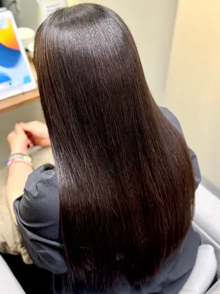 ロング 巻ける美髪矯正/ 韓国ヘア/yutaのヘアスタイル