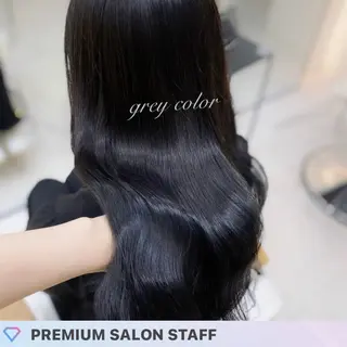 ロング カラー 艶髪・透明感カラー・ 韓国ヘア・Yuriのヘアスタイル