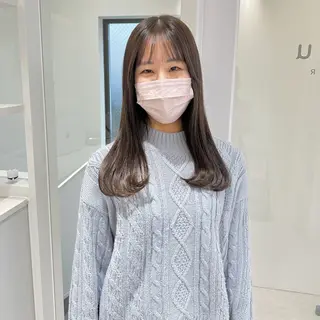 セミロング カラー お洒落パーマ/ 艶カラー/michiのヘアスタイル