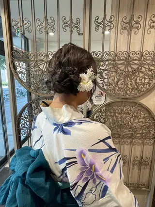 ヘアアレンジ ナカタ ユウナのヘアスタイル