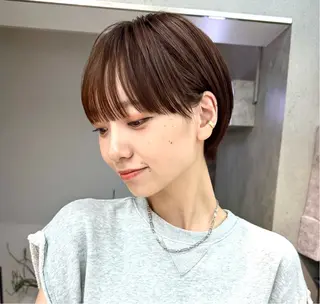 ショート 骨格診断で絶対可愛い ✨丸みショート✨凌弥のヘアスタイル