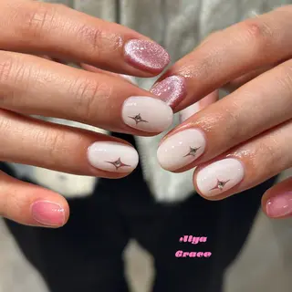 ネイル アリアグレイス ネイルサロンのネイルデザイン