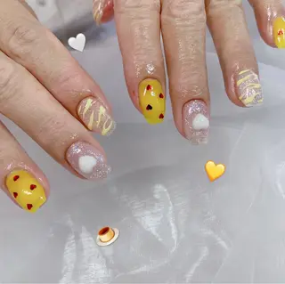 ネイル La neige* yuki 🥯🍑のネイルデザイン