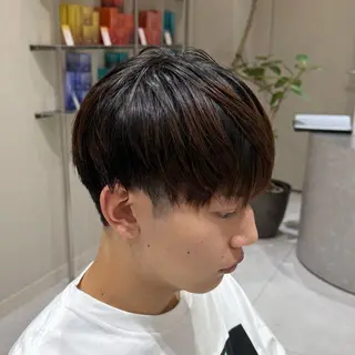 ショート メンズ 韓国レイヤー｜ 透明感カラー｜ココナのヘアスタイル