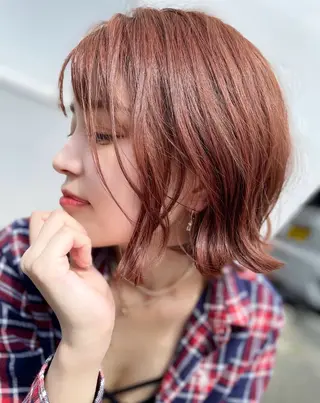 ミディアム ase.糸島店所属・ase.糸島店 MAIのヘアスタイル