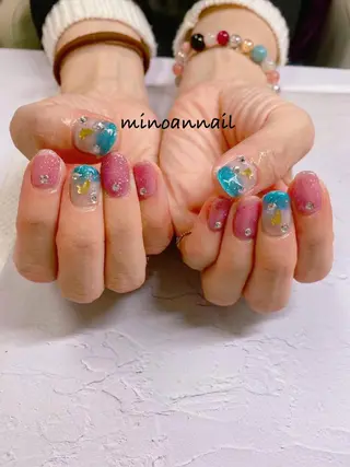 ネイル 美ノ庵ネイルサロン メトロポリタン前店のネイルデザイン