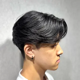 パーマ メンズ 曲がる縮毛/カルマパ ーマ/池袋/横村大全のヘアスタイル