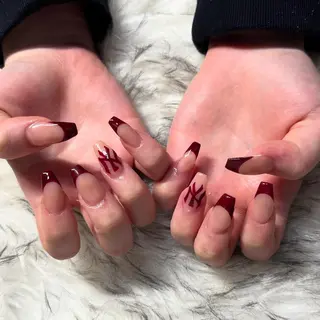 ロング mao .のネイルデザイン