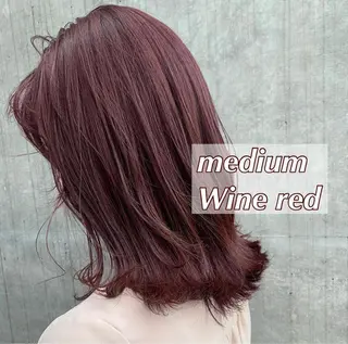 セミロング カラー Kana 🍋 ハイトーン【高円寺】のヘアスタイル