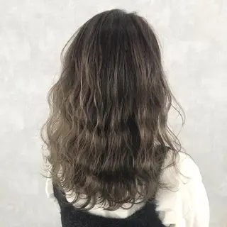 セミロング カラー サロウィン所属・K-POP好き美容師 🇰🇷Kai.Yのヘアスタイル