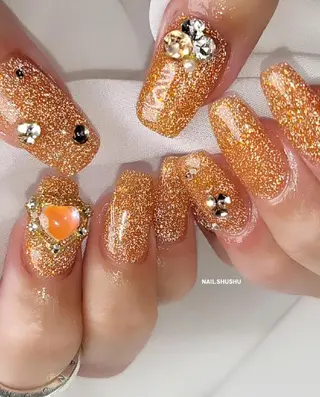 ネイル 3dパーツ/流行り 👧shushu❤️のネイルデザイン