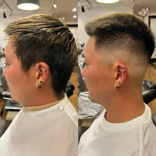 ショート SUPERCOOL and RICO.所属・宇野井 勝太のヘアスタイル