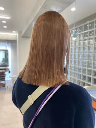 セミロング ボブカット 💎坪谷のヘアスタイル