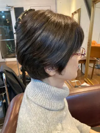 ショート カラー corona hairdesign KAZUE MAEDA所属・マエダ　カズエ🫶 coronahairのヘアスタイル