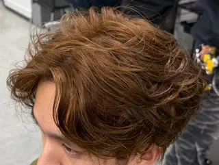 パーマ メンズ クラシックスタイル 💈鈴木洵誠のヘアスタイル