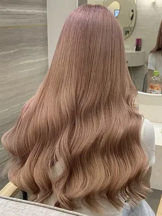 ロング カラー 🎀asumi/大宮 /ブリーチモデル🎀のヘアスタイル