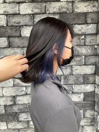 ミディアム カラー ✂️似合わせの魔術師 石田一樹✂️のヘアスタイル