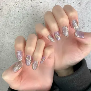 ミディアム カラー パーマ ヘアアレンジ メンズ キッズ ネイル マツエク・マツパ アイブロウ Salon Ｋのネイルデザイン