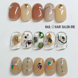 ネイル Hair salon Irie所属・與儀 知佳のネイルデザイン