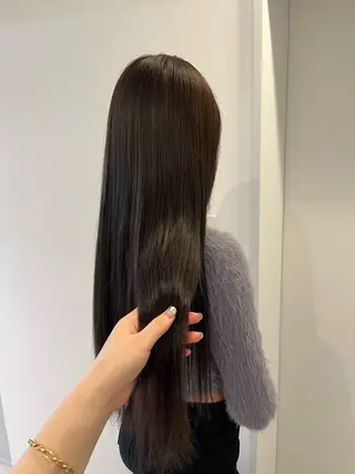 カラー films所属・AYA/films 韓国/レイヤー／ボブのヘアスタイル