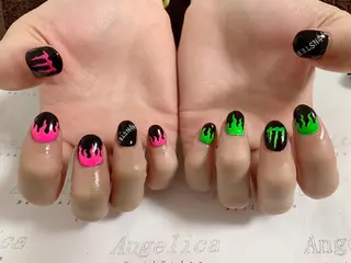 ネイル Angelica ネイリストのネイルデザイン