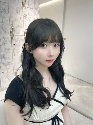 ロング ⭐️似合わせ⭐️/ ETOWA新宿/上村のヘアスタイル