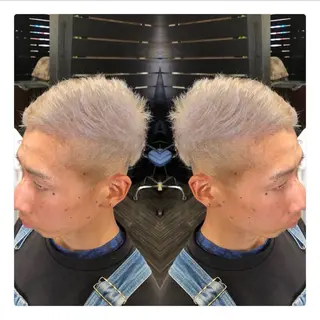 カラー 岸田 瑠美のヘアスタイル