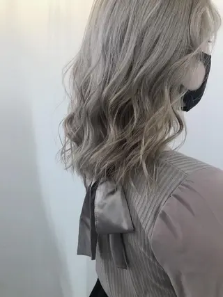 ミディアム カラー JILL by GiseL/天神のヘアスタイル