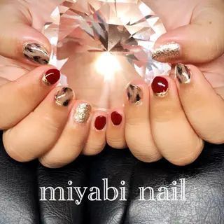 ネイル miyabi nail 桂川駅近くのネイルデザイン