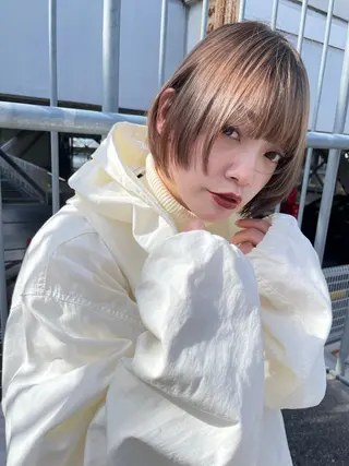 ショート カラー職人/上川原 雄飛のヘアスタイル