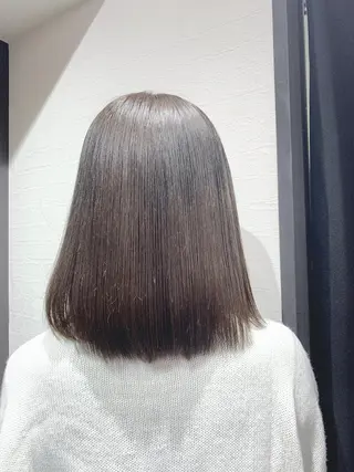 ミディアム カラー 渋谷宮益坂 omoのヘアスタイル