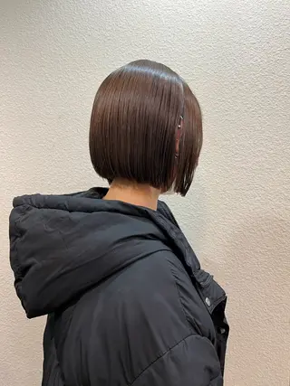 ミディアム 髪質改善・酸性・ ストレート　Maruのヘアスタイル