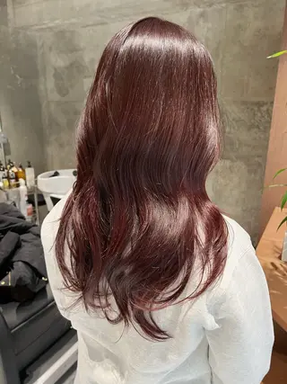 セミロング nok所属・nok kaoriのヘアスタイル