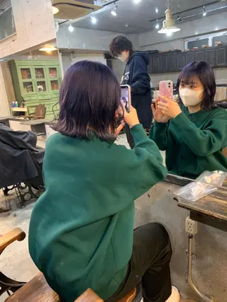 ショート カラー ヘアアレンジ キッズ ravens代表 🍀【ヒロム】🍀のヘアスタイル