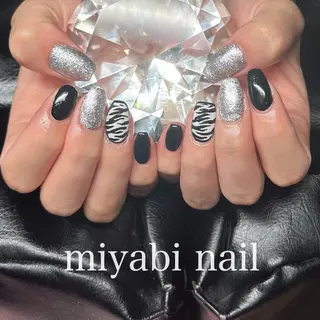 ネイル miyabi nail 桂川駅近くのネイルデザイン