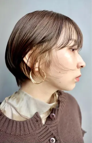 ショート カラー カラー/レイヤー/ 髪質改善/PAAQのヘアスタイル