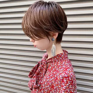 ショート calna by  elmo所属・ショート特化美容師 大阪京橋　大本　渉のヘアスタイル