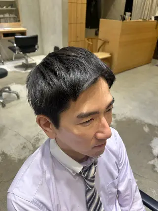 メンズ mayu ☺︎ / ワンカラー上永谷のヘアスタイル