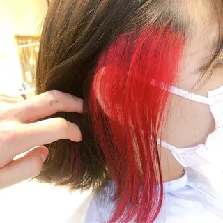 ミディアム カラー happiness西大寺店所属・ショートショートボブ うるはのヘアスタイル