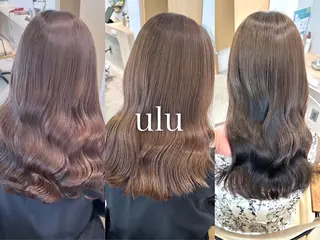 ロング カラー ulu名古屋栄所属・落合しほ/韓国ヘア/ 髪質改善/縮毛矯正のヘアスタイル