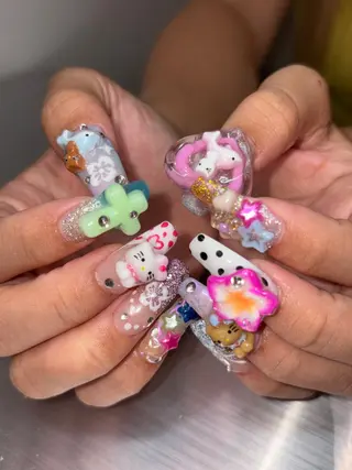 ネイル 👽個性派ネイル🎀 komachiのマツエク・マツパデザイン