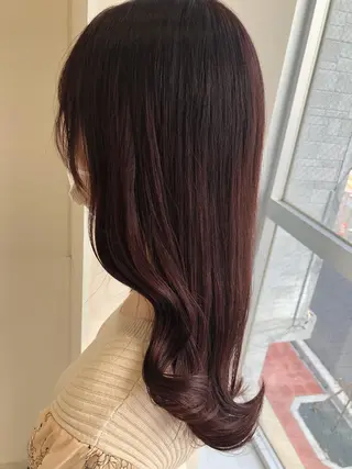 ロング カラー 韓国/インナーカラー 🍑YUI🍑のヘアスタイル