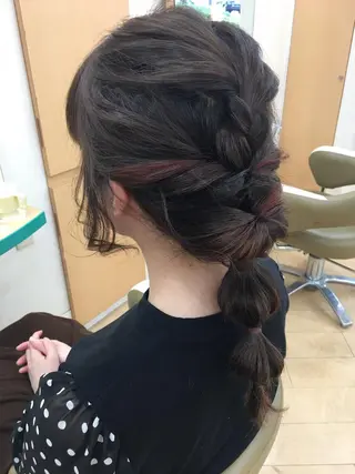 ヘアアレンジ 福原 亜祐美のヘアスタイル