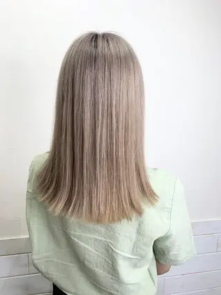 セミロング lucia奈良店所属・lucia RYOのヘアスタイル